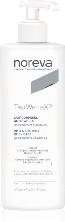 Noreva Trio White XP Anti-Dark Spot Body Care lait corporel anti-taches pigmentaires 400 ml