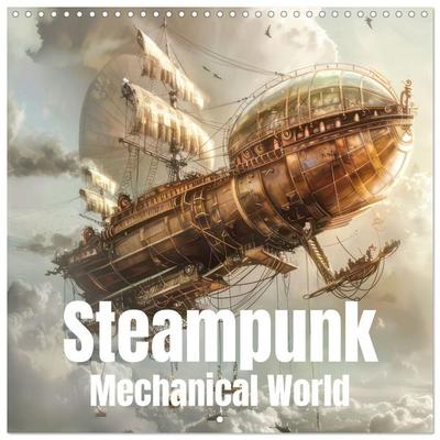 Steampunk - Mechanical World (Wall Calendar 2026 12 × 12 Inch) CALVENDO 12 Month Wall Calendar