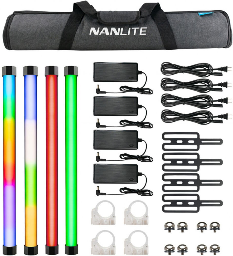 NANLITE PavoTube II 15X 4er Kit