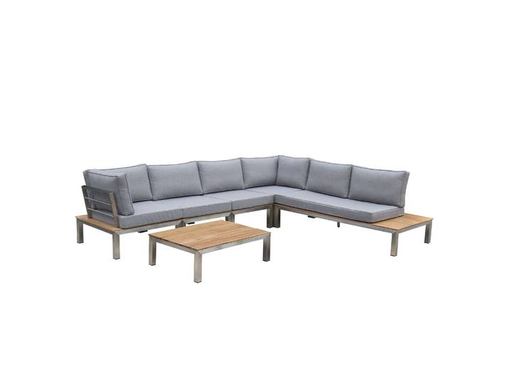Lounge PORTOFINO 6-Sitzer grau