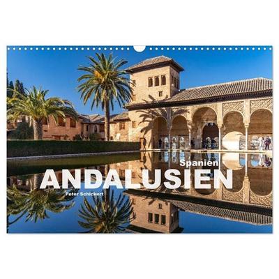 Spanien - Andalusien (Wandkalender 2027 DIN A3 quer), CALVENDO Monatskalender