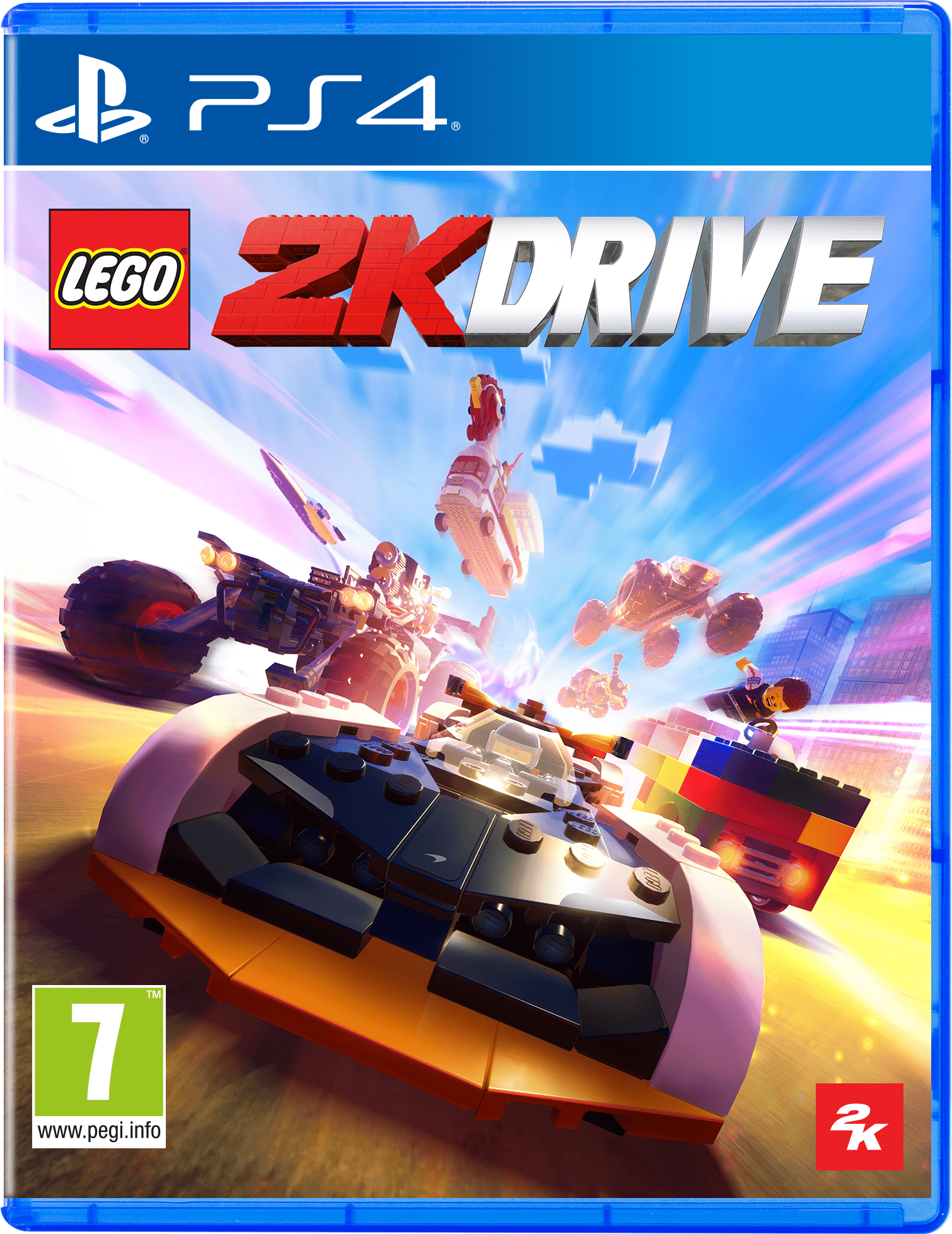 2K Games LEGO 2K Drive for PlayStation 4 (Disc) - Open-world driving adventure with LEGO characters and vehicles