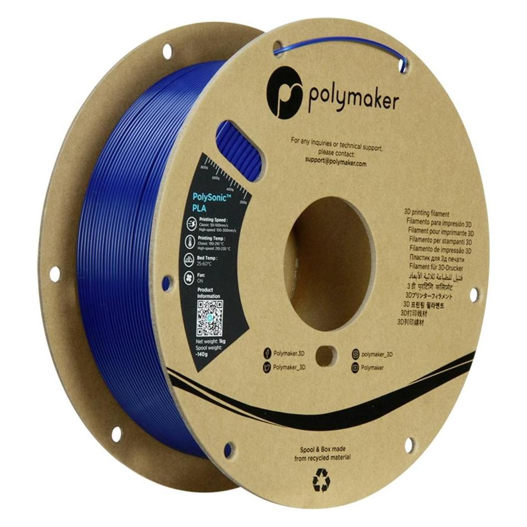 Polymaker PolySonic High Speed PLA (PLA, 1000 g, 1.75 mm) (PA12004)