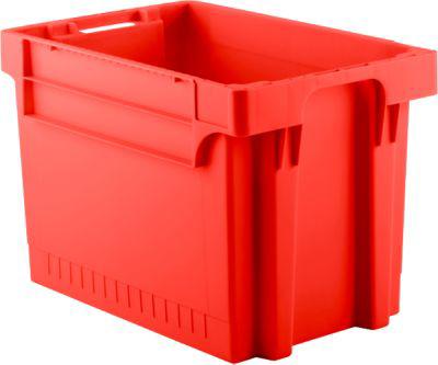 Kasten im EURO-Maß EFB 644, 72 l, rot