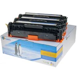 3 G&G Toner kompatibel zu HP 304A/ 305A/ CF372AM / CF370AM/ Canon
