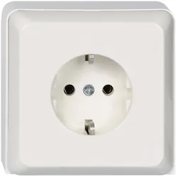 Elso 515114 Steckdose im Geräteträger 1-fach 16A RENOVIERUNG Schraubklemme reinweiß
