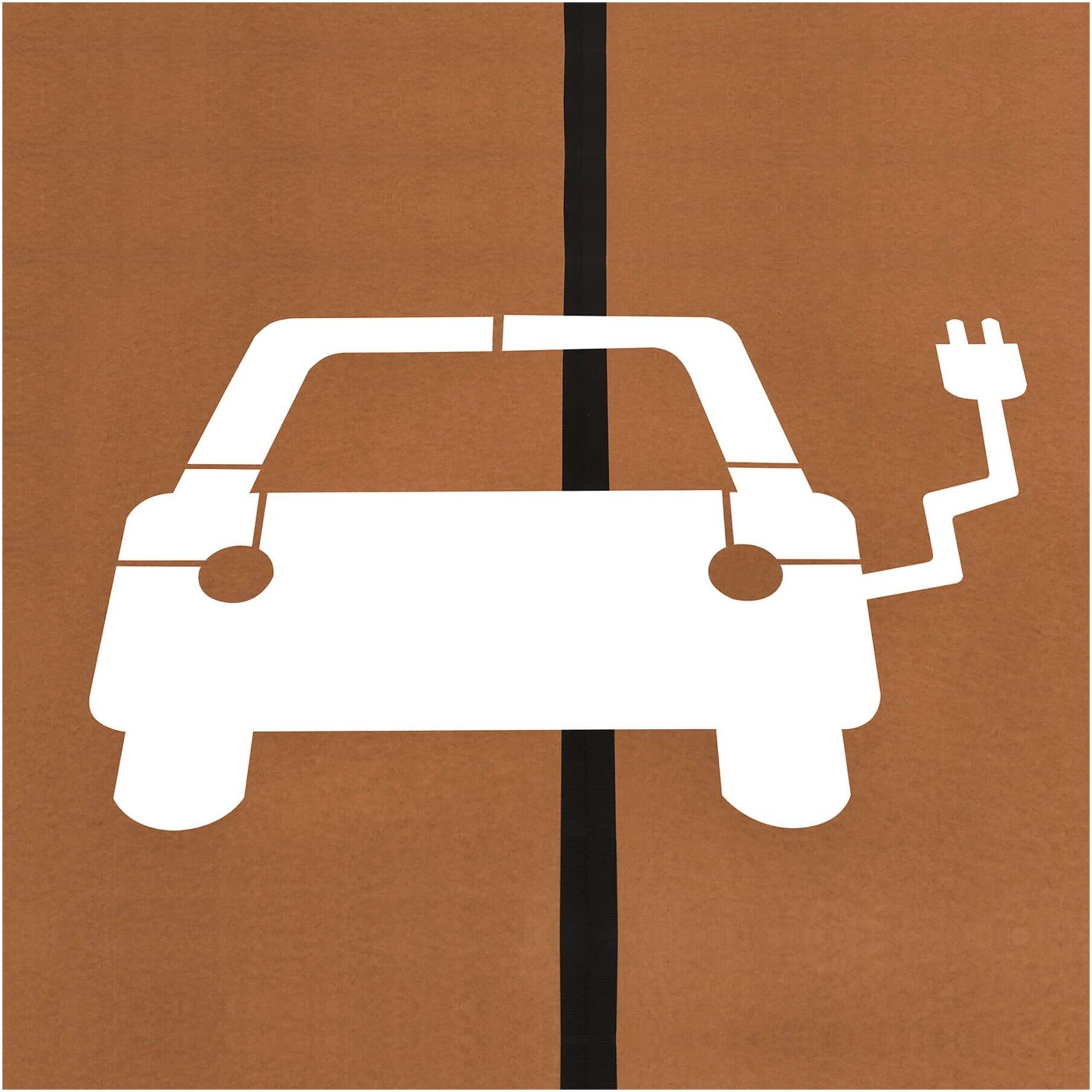 MORAVIA Bodenmarkierung Schablonensatz E-Parkplatz 1.000 x 700mm Spezialkarton verstärkt (260.22.347)