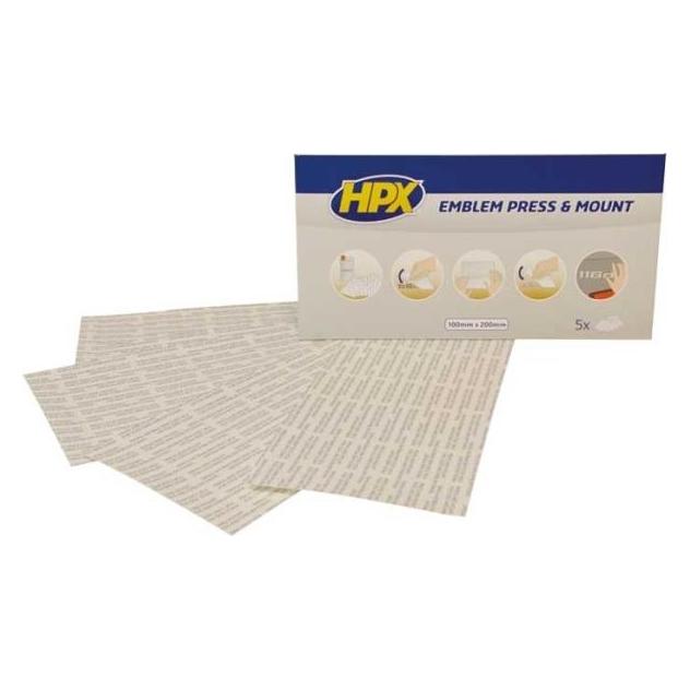 Konjac Sponge HPX emblemtape - 5 ark på 100mm x 200mm (EP1020)