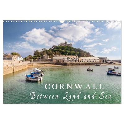 Cornwall - Between Land and Sea (Wall Calendar 2027 DIN A3 landscape), CALVENDO 12 Month Wall Calendar