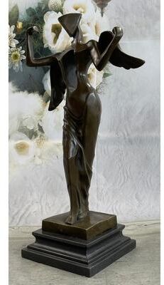 Bronzhaus Tribute To Dali Heavenly Abstract Modern Art Angel Bronze Figurine Sculpture Art