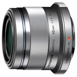 Olympus MFT 45mm F/1.8 silber M.Zuiko Digital | ✔️ Jetzt mit 100 € Cashback | 209 € nach Aktionen! | +5 Jahre kostenlose Garantie