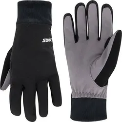 SWIX Langlaufhandschuh Tur Softshell Glove, Größe 8 in Schwarz Schwarz