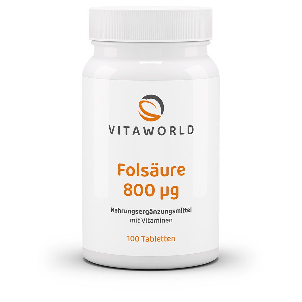 Folsäure 800 µg Tabletten 100 St
