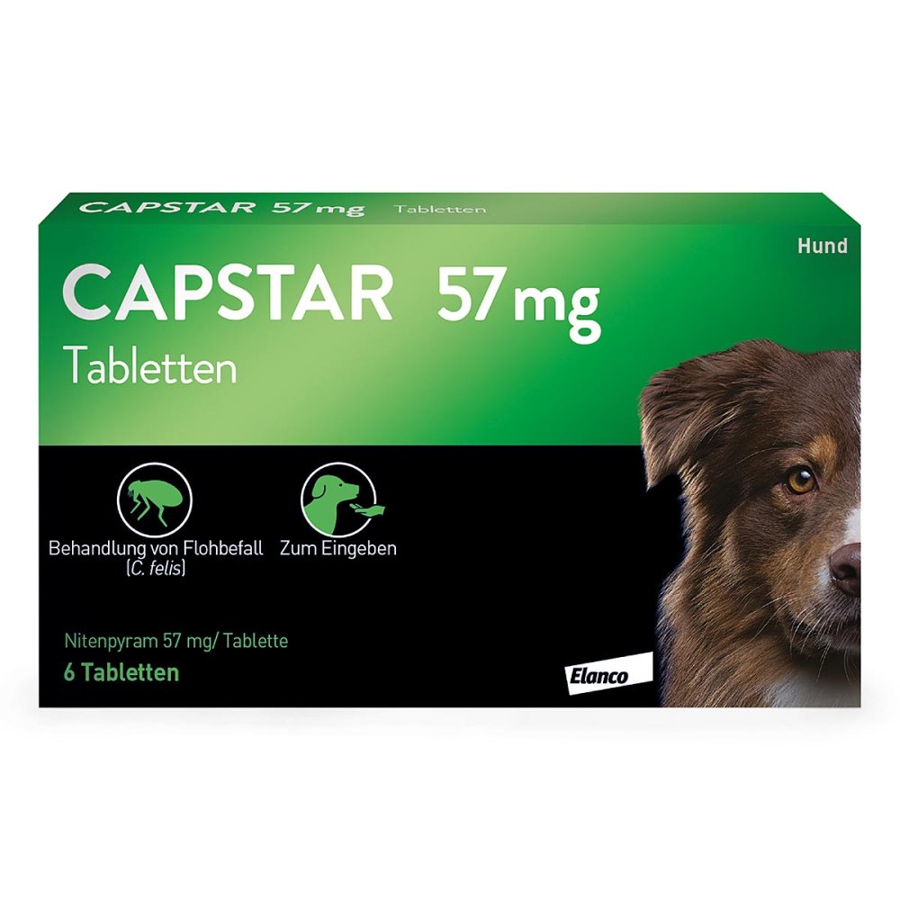 Elanco Deutschland GmbH Capstar Tabletten gegen Flöhe für Hunde von 11 bis 57 kg 01280763