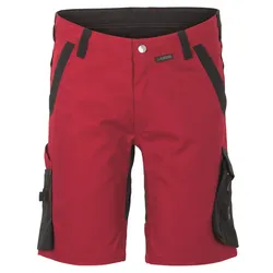 Stretch-Shorts "Norit" - 3XL - rot/schwarz