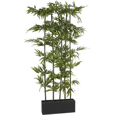 Kunstpflanze CREATIV GREEN "Bambus", grün, B:40cm H:165cm, Kunststoff, Polyester, Kunstpflanzen, Kunstpflanze