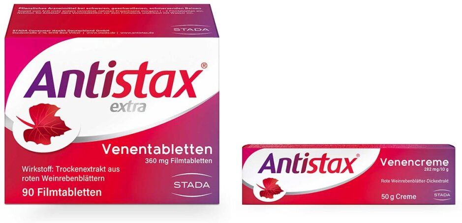 Antistax extra Venentabletten + Venencreme