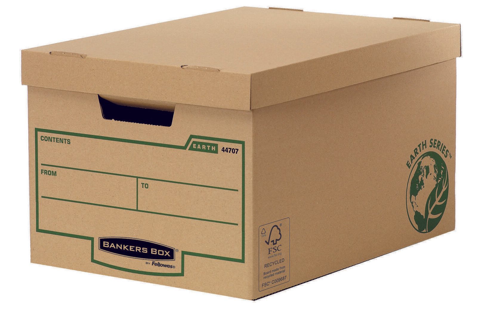 Bankers Box Archivboxen für Ordner 33,5 x 47,0 x 27,1 cm 4470701