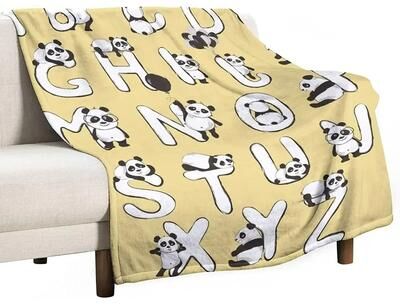 Uplift Picks Alphabet Lore Flannel Throw Blanket Soft Lightweight Cartoon Sofa Blanket 1 150x125 Cm (50x60 Inch)