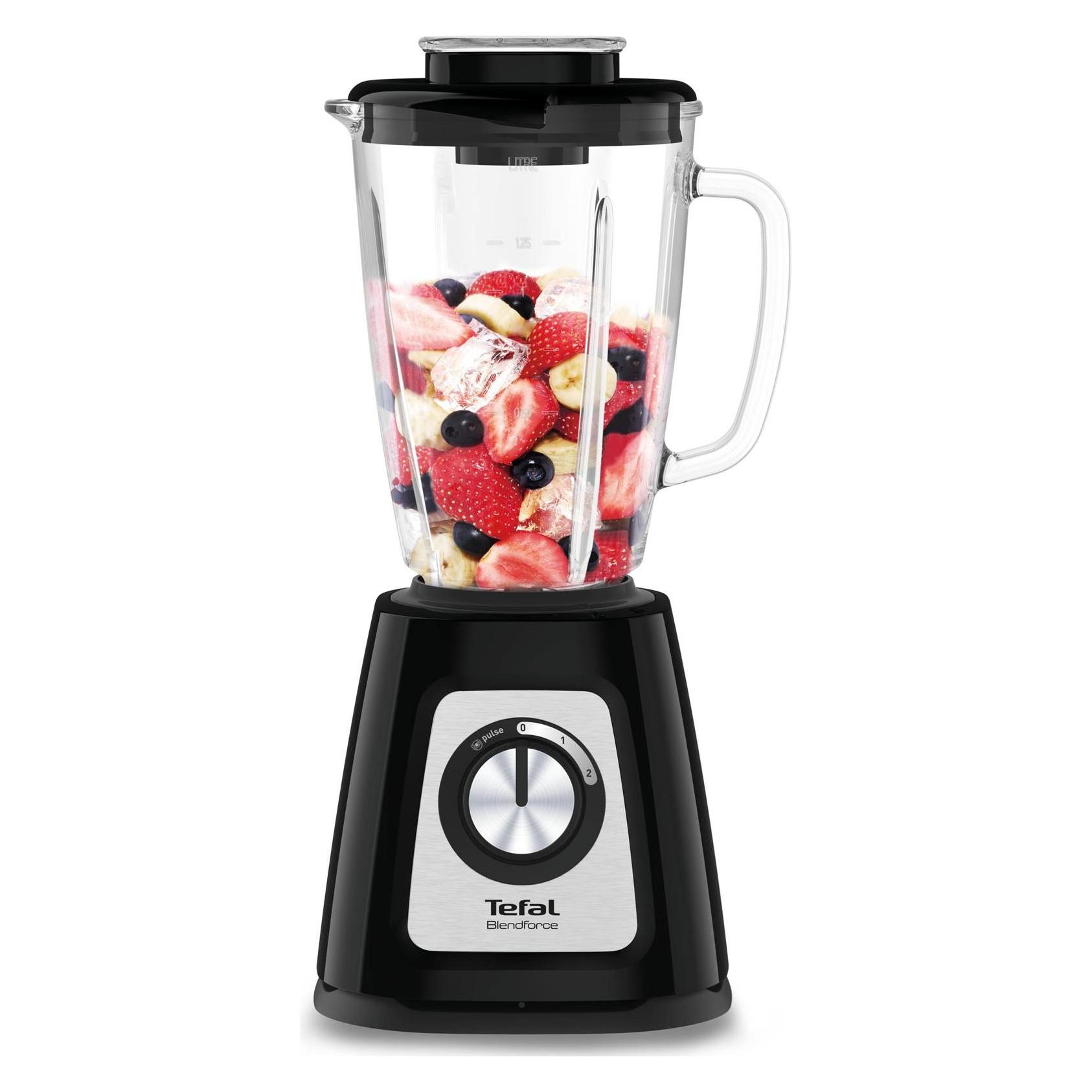 Tefal Blendforce Standmixer mit Thermoglasbehälter (BL4358) (800 W) (BL4358)