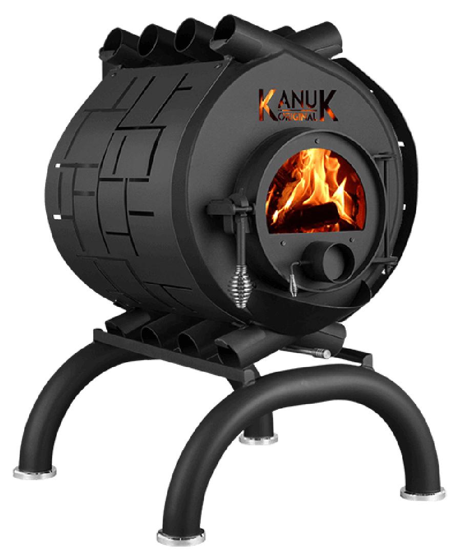 Kanuk Original 10 kW - Seitenverkleidung Brick - Untergestell Rondo