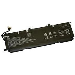 BTI AD03XL-BTI-BTI (3 Zellen, 4450 mAh), Notebook Akku, Schwarz