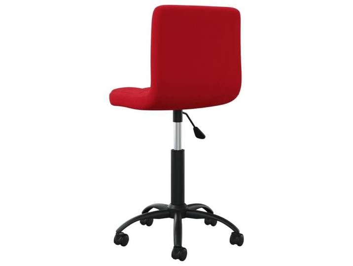 (SOLDES Février)Chaise pivotante de bureau Rouge bordeaux Velours 40x47x(76-87 5)cm_4187849