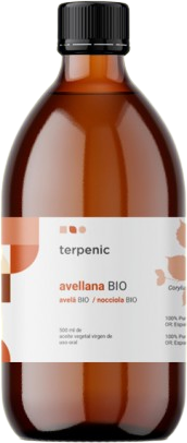 Terpenic Lab Haselnuss-Pflanzenöl 500 ml