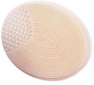 Uplift Picks Soft Silicone Facial Cleansing Brush For Gentle Daily Exfoliating khaki