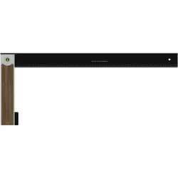 Ulmia, Winkelmesser, Alu-Line Präzisions-Winkel Winkel Schienenlänge 75cm Schreinerwinkel