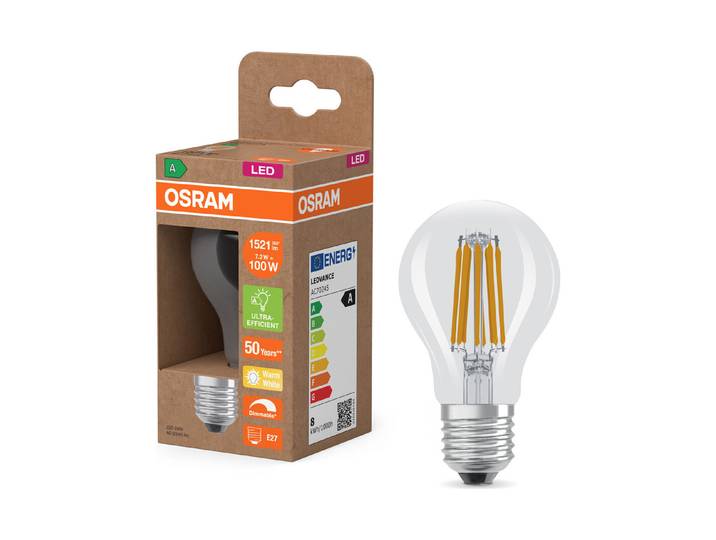 Osram LED-Leuchtmittel Superstar+ Classic A100 Fil Dim EA