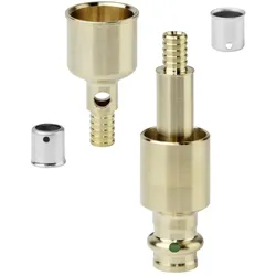 Viega, Zubehör Sanitärinstallation, Smartloop tilslutningssaet 28 x 12 mm rødgods