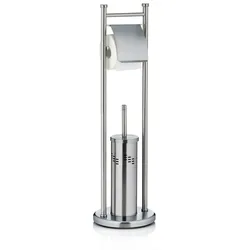Kela WC-Garnitur Swing Edelstahl Silber