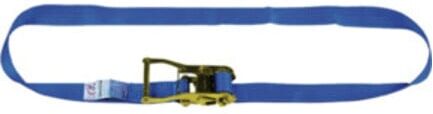 Dolezych Sangle d'arrimage DIN EN 12195-2 L8m I50mm avec cliquet LC U 5000 daN (16505000)