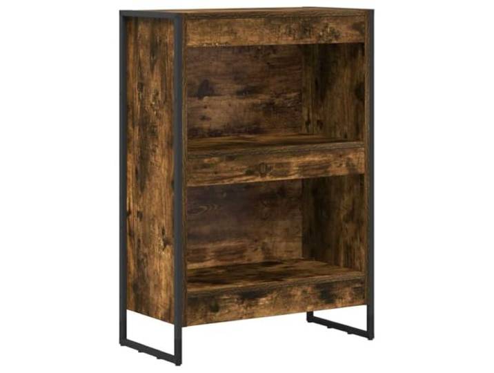 Regal 60 x 30 x 86,5 cm aus technischem Holz mit Stahlrahmen