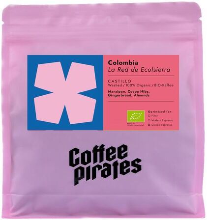 coffeePirates Coffee Pirates - La Red De Ecolsierra Bio-kaffeebohnen 250 G - MaxiCoffee