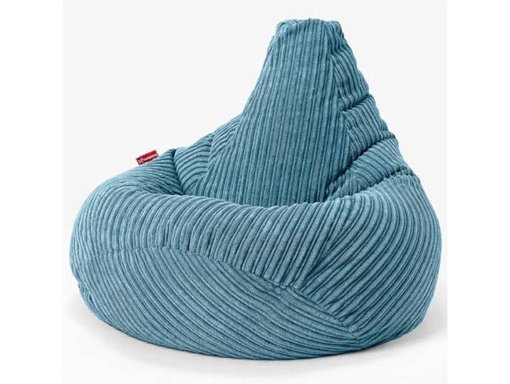 Lounge Pug, Gaming Sitzsack Sessel, Cord Türkis