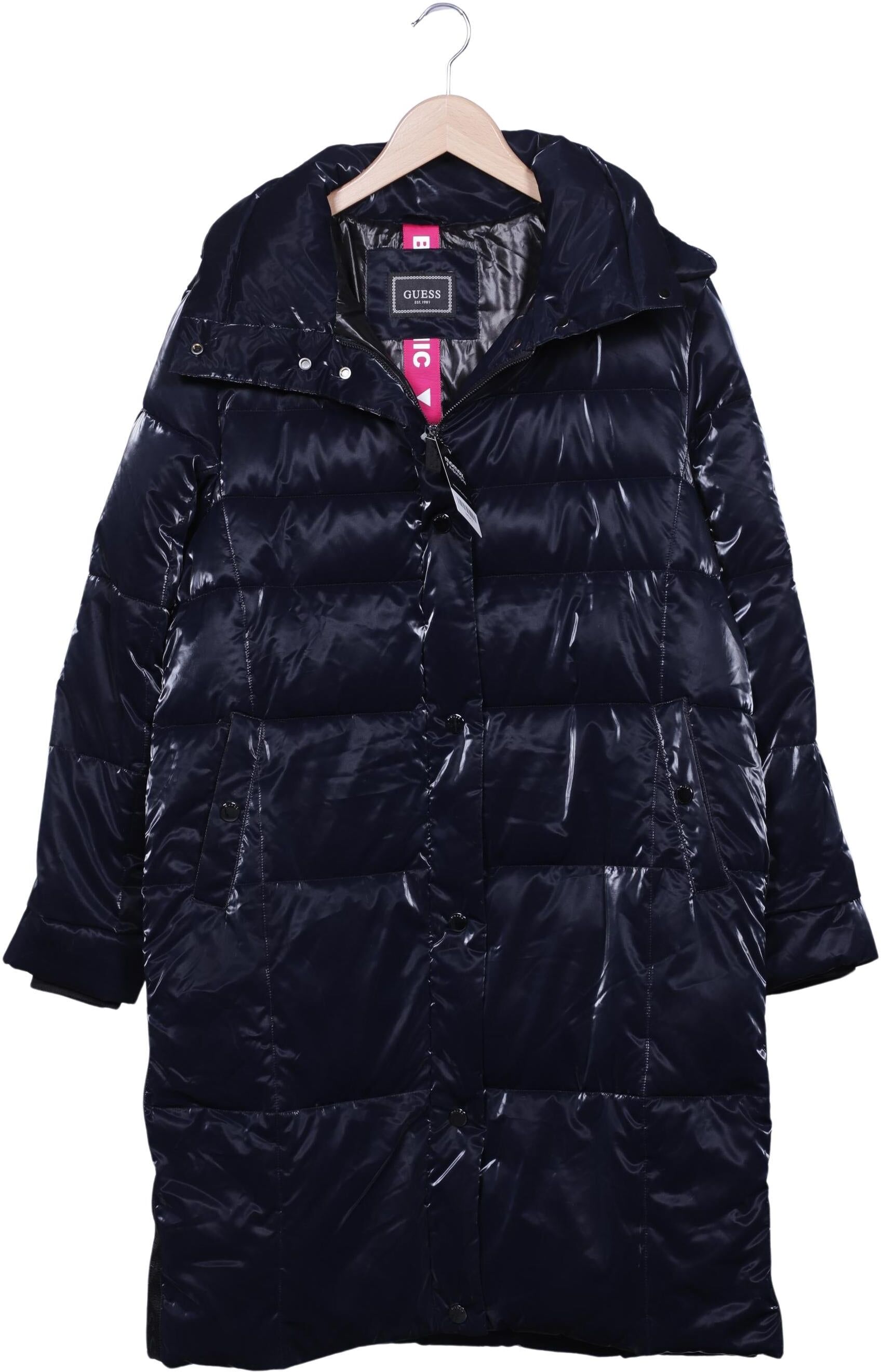 Guess Damen Mantel, Marineblau, Gr. EU 44, Synthetik - Second Hand