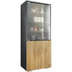 VITRINE Granada Eiche Natur