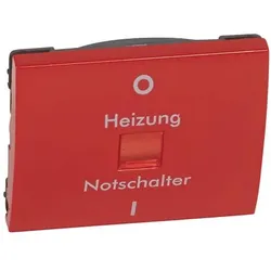 Legrand 771018 Wippe mit Aufdruck 0/I und Heizung Notschalter ultraweiß