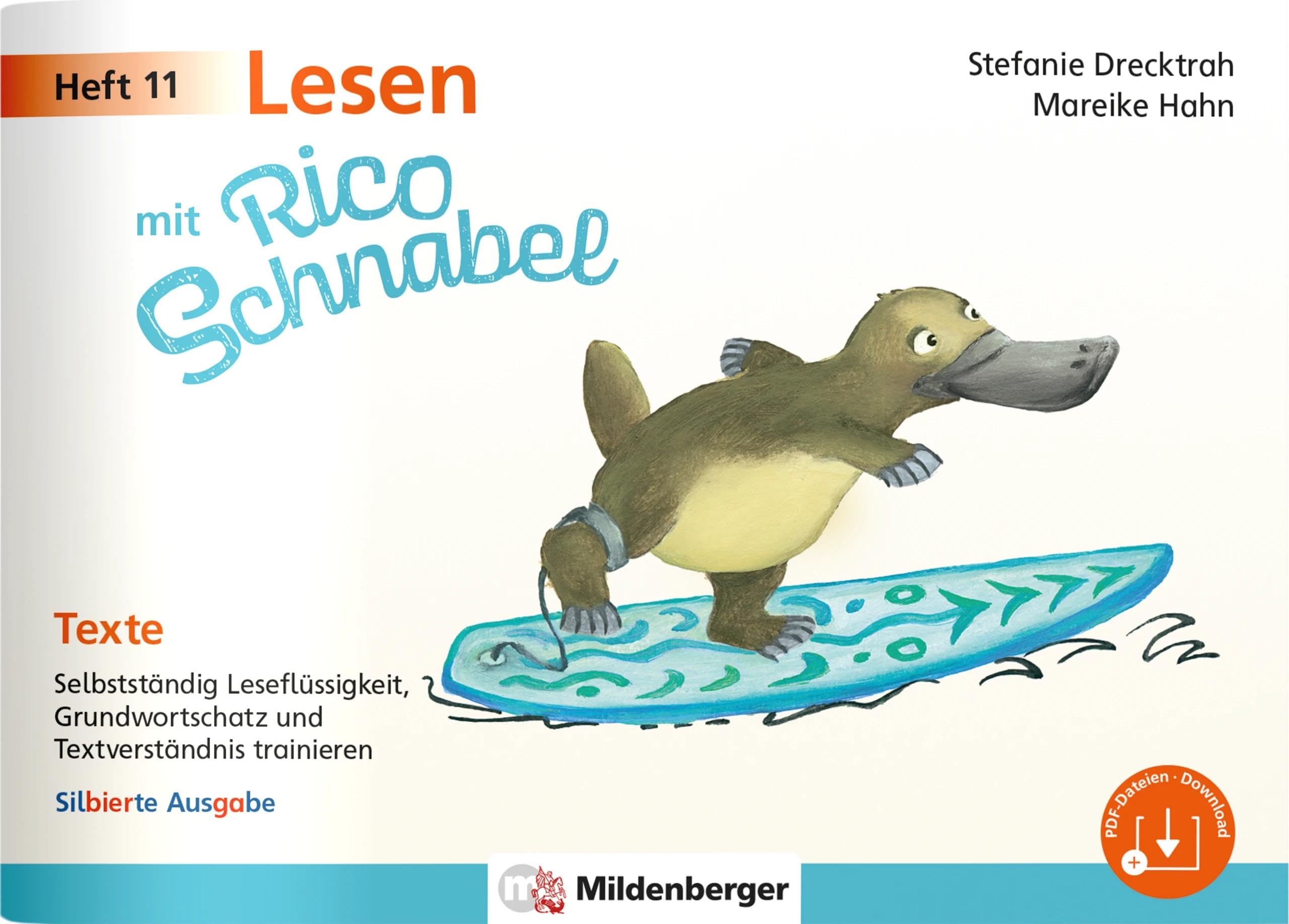 Stefanie Drecktrah - Lesen mit Rico Schnabel, Heft 11: Texte – silbierte Ausgabe: Selbstständig Leseflüssigkeit, Grundwortschatz und Textverständnis trainieren (Rico Schnabel Deutsch) - Preis vom 09.10.2026 07:28:09 h