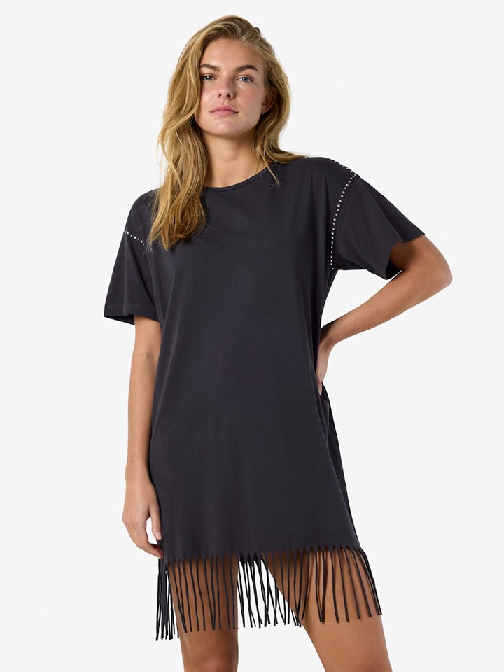 Noisy may Kleid in Anthrazit - S