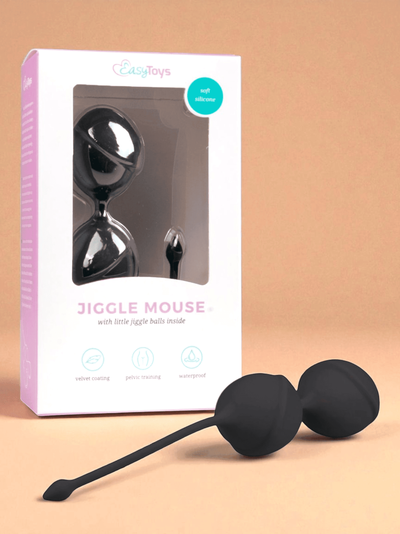 Easytoys Geisha Collection Boules vaginales doubles noires