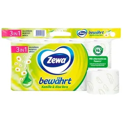 Zewa Toilettenpapier bewährt Kamille & Aloe Vera 3-lagig