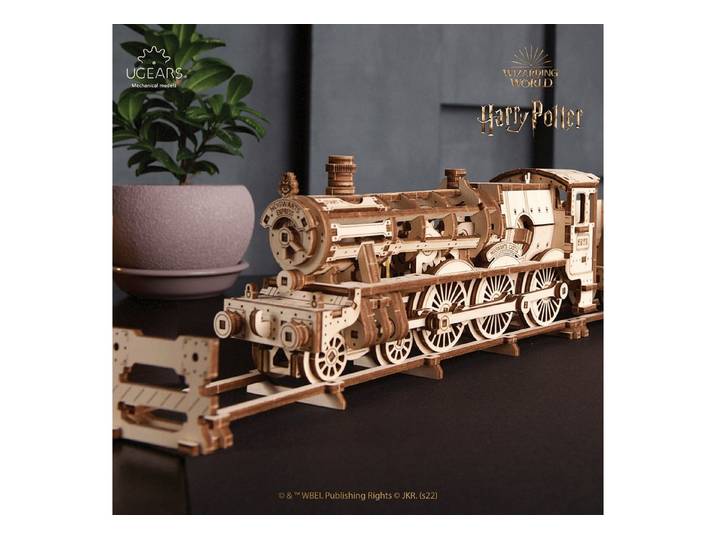 UGEARS Modellbausatz Hogwarts Express Harry Potter Lokomotive aus Holz, (504-tlg)
