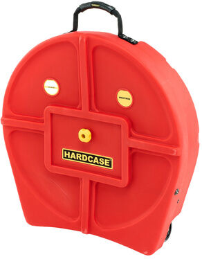 "Hardcase 22"" Cymbal Case Red Rouge"