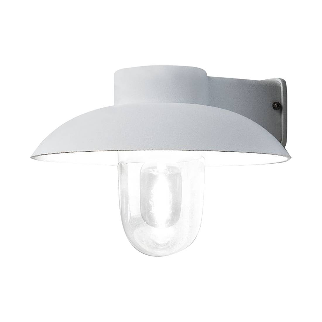 Konstsmide Mani Design Wandlamp Wit Aluminium en Glas E27