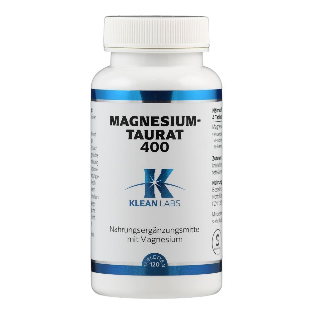 Magnesiumtaurat 400 Klean Labs Tabletten 120 St