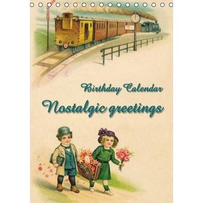 Nostalgic greetings (Table Calendar perpetual DIN A5 Portrait)