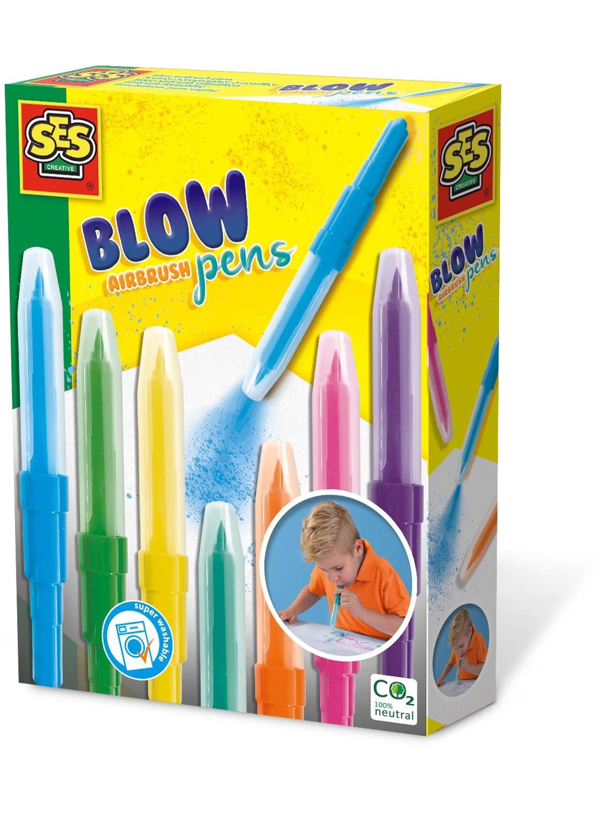 SES Creative Blow Airbrush Felt Pens